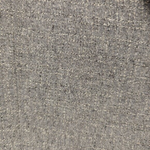 Nordstrom Ermenegildo Zegna Cloth 100% Cashmere Soft Gray Check Blazer Est. 46R - Picture 5 of 8